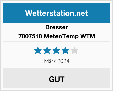 Bresser 7007510 MeteoTemp WTM Test
