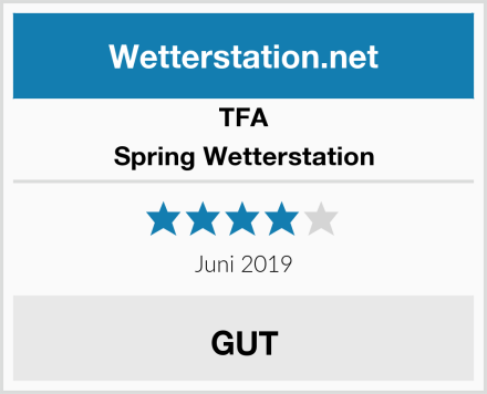 TFA Spring Wetterstation Test