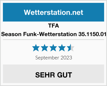 TFA Season Funk-Wetterstation 35.1150.01 Test