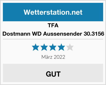 TFA Dostmann WD Aussensender 30.3156 Test