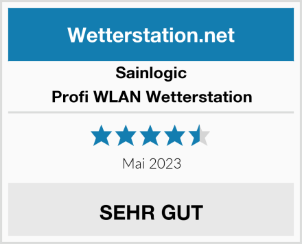 Sainlogic Profi WLAN Wetterstation Test