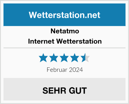 Netatmo Internet Wetterstation Test