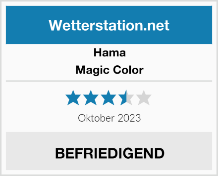 Hama Magic Color Test