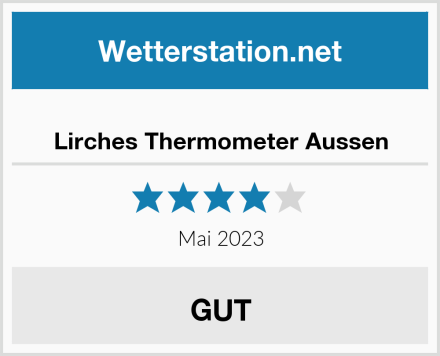  Lirches Thermometer Aussen Test