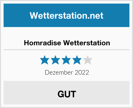  Homradise Wetterstation Test