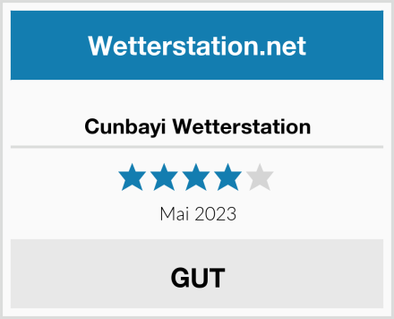  Cunbayi Wetterstation Test