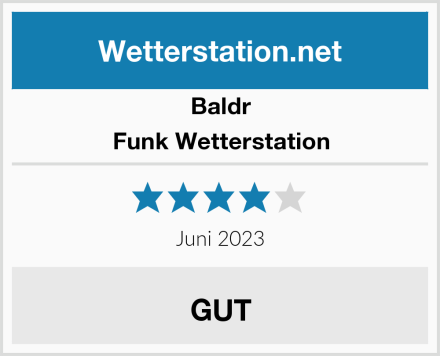 Baldr Funk Wetterstation Test