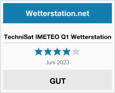  TechniSat IMETEO Q1 Wetterstation Test