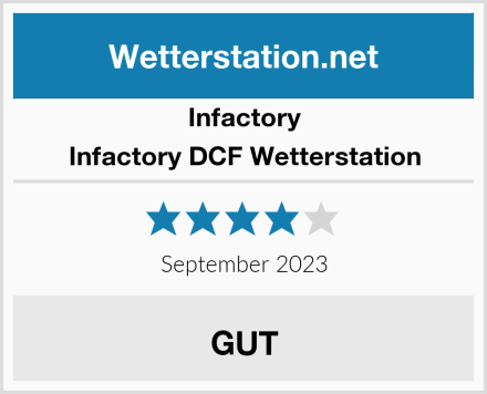 Infactory Infactory DCF Wetterstation Test