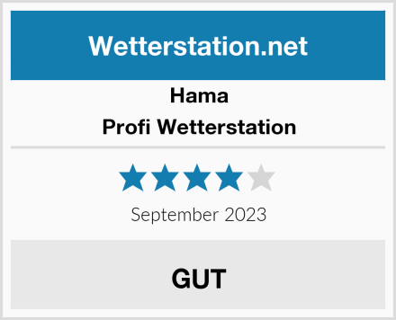 Hama Profi Wetterstation Test