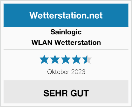Sainlogic WLAN Wetterstation Test