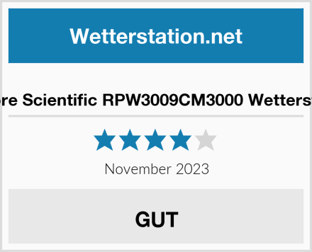  Explore Scientific RPW3009CM3000 Wetterstation Test