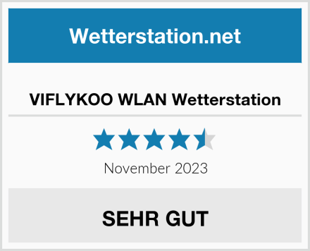  VIFLYKOO WLAN Wetterstation Test