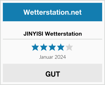  JINYISI Wetterstation Test